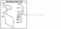 KitsGasket Sets - Engine Diagram and Parts List for 137212-1313-E1  Briggs and Stratton Engine